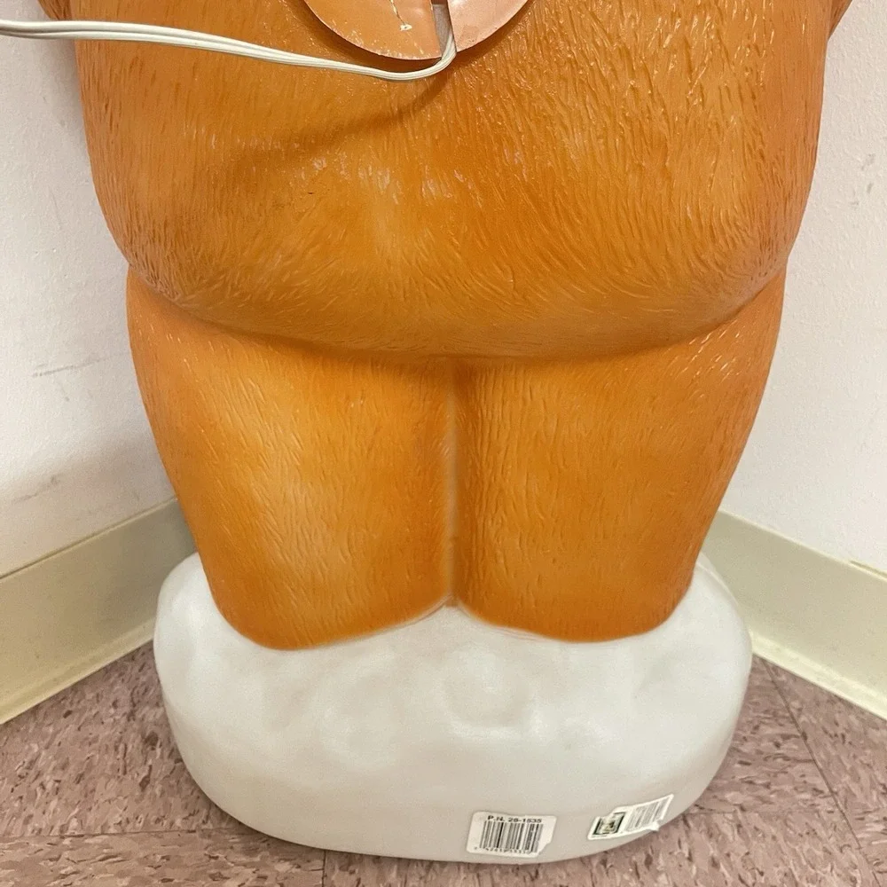 Teddy Bear Blow Mold Empire Christmas 35